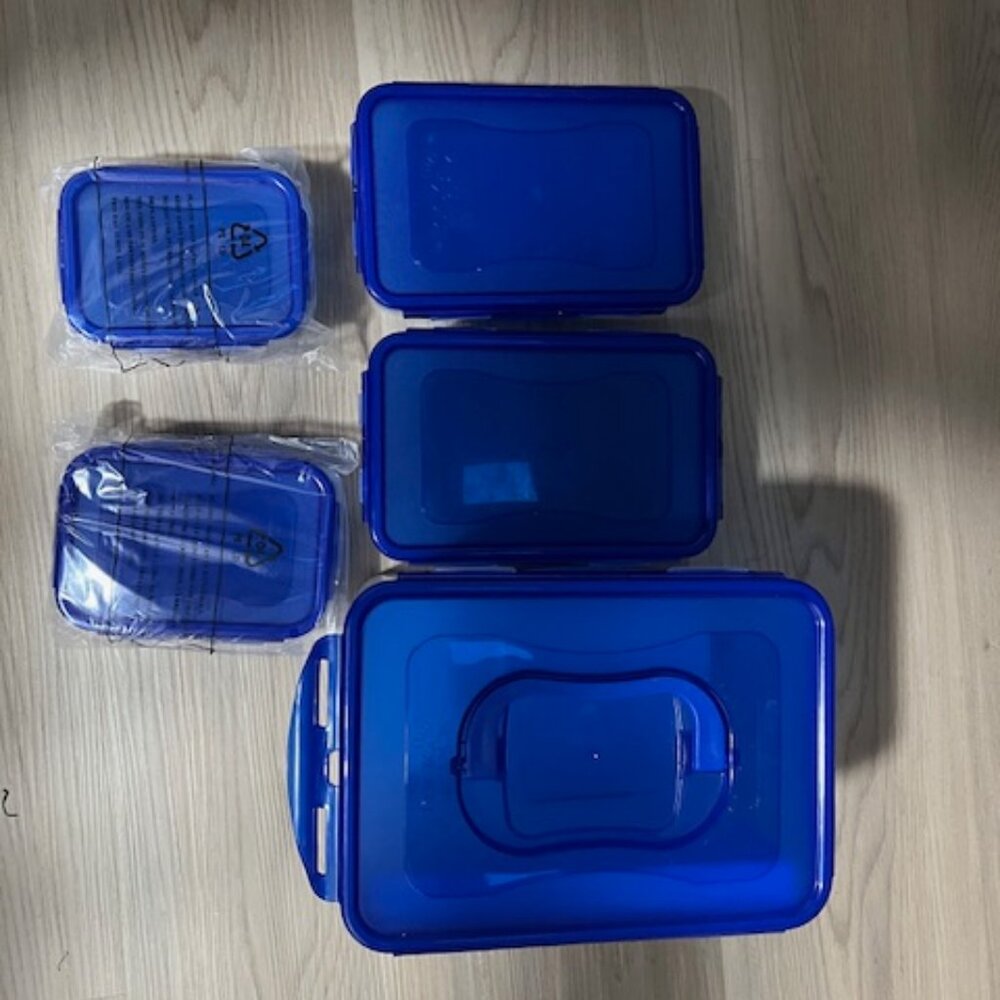 Lock n Lock 5 Pc Nestable Containers